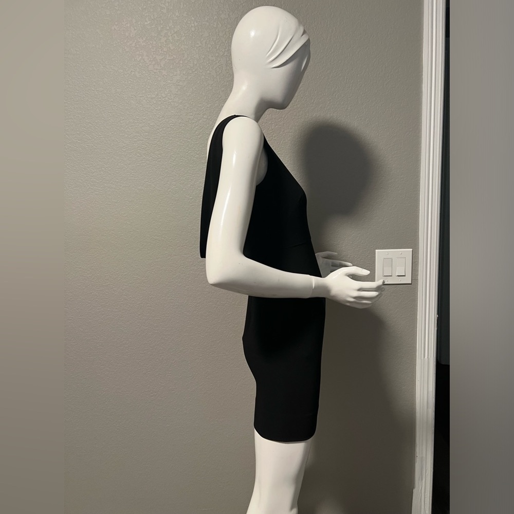 Alexander Wang Black Open Back Mini Dress size 0 - Picture 6 of 11